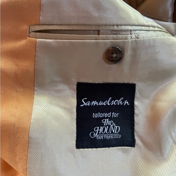 Samuelsohn Wool Silk Italian Blazer Jacket in Size 40R - Picture 4 of 4